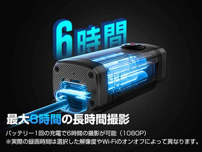 200万画素で6時間録画! 9,999円のバイク用ドラレコ「AKY-710Lite」がタナックスから発売 記事4