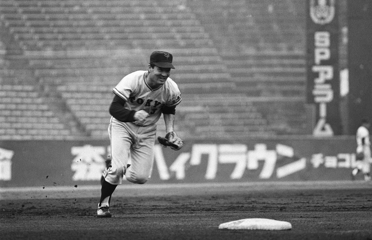 守備でもファンを熱狂させた長嶋茂雄（写真：時事）