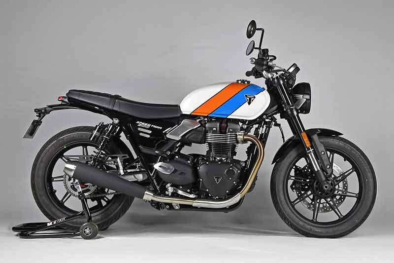 ナイトロンからトライアンフ SPEED TWIN 900（25-）用リアショックアブソーバーが登場！ 記事1