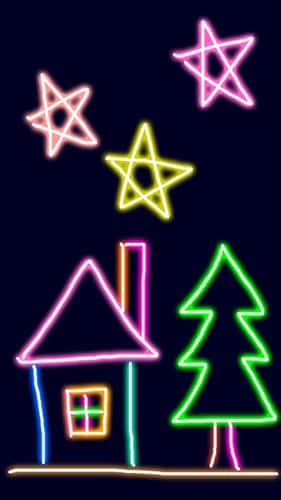 ネオン点滅お絵かき - 点滅するお絵描きアプリ