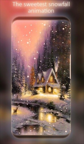 降雪アニメーション