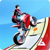 Gravity Rider: スタント系バイクゲーム - 最高の3Dトラックレースゲーム