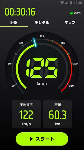 スピードメーター: GPS 速度計測アプリ & 距離計