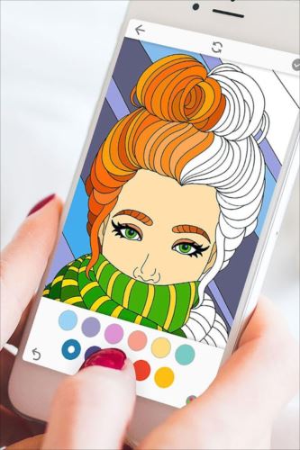 カラーフロウ:大人のための塗り絵