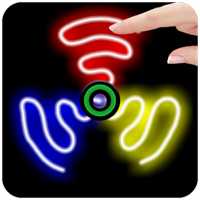 ドロー＆スピン（Fidget Spinner）