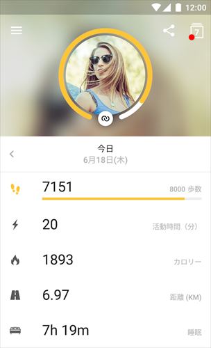 Runtastic Me 健康管理アプリで歩数や運動量を管理