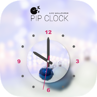PIP Clock Live wallpaper