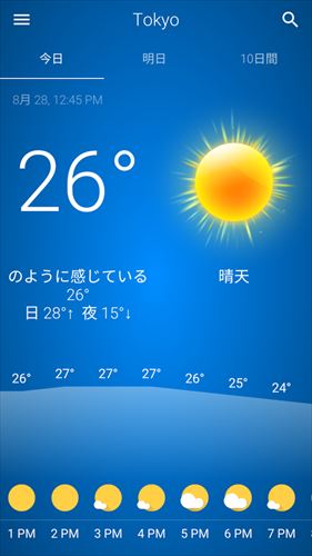 天気日本