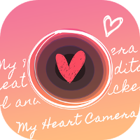 ハートのスタンプならMy Heart Camera