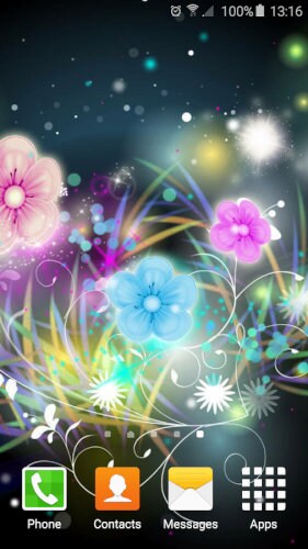 ネオンの花 ライブ壁紙