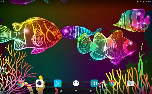 Neon Fish Live Wallpaper