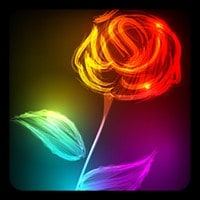 ネオンの花ライブ壁紙