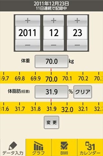 ジョブーブのはかってダイエット