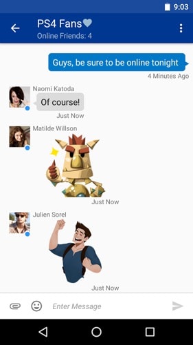 PlayStation®Messages