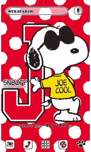 スヌーピー「JOE COOL」for[+]HOMEきせかえ