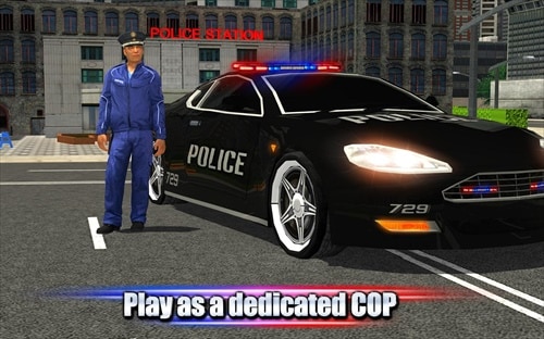 Crime Town Police Car Driver