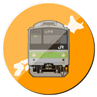 シンプル鉄道マップ　全国版