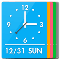 POP CLOCK WIDGET