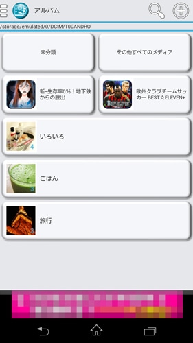 写真や動画を簡単整理／再生 Photo Organizer