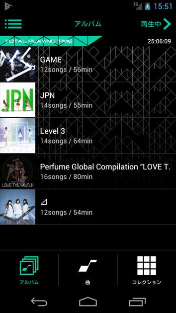 Perfume Music Player