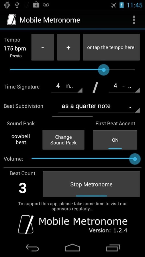 Mobile Metronome