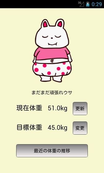 ウサコのダイエット記録