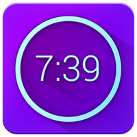 Neon Alarm Clock Free