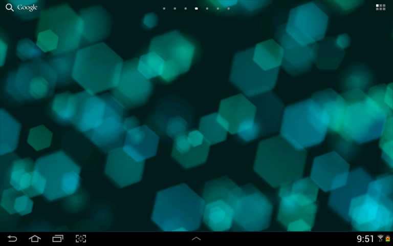 Light Drops Live Wallpaper