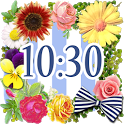 かわいい時計ウィジェット【無料】