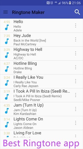 着メロメーカー - mp3音楽付きの無料着メロを作成する